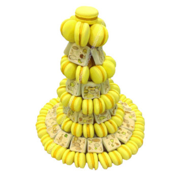 Macaron Tray And Pyramid | Delight Sweet