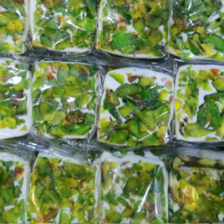 Square Nougat With Pistachios And Cinnamon